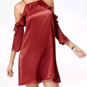 NWT BeBop ruffled sleeve dress